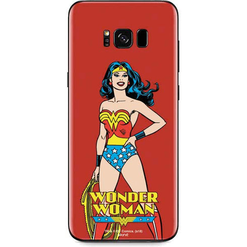 DC Comics Wonder Woman Classic Art Pose Galaxy S8 Plus Skin